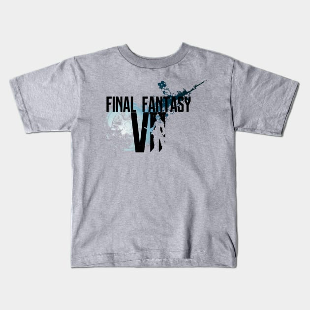 Final Fantasy VII Kids T-Shirt by Leopards